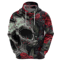 I'm Blunt Because God Rolled Me That Way Skull Hoodie - Wonder Print Shop