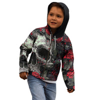 I'm Blunt Because God Rolled Me That Way Skull Kid Hoodie - Wonder Print Shop