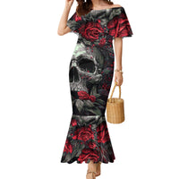 I'm Blunt Because God Rolled Me That Way Skull Mermaid Dress - Wonder Print Shop