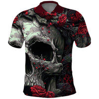 I'm Blunt Because God Rolled Me That Way Skull Polo Shirt - Wonder Print Shop