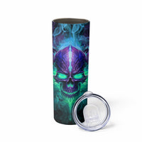 You My Friend Should Have Been Swallowed Skull Skinny Tumbler - Wonder Print Shop