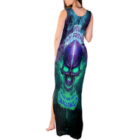 You My Friend Should Have Been Swallowed Skull Tank Maxi Dress - Wonder Print Shop