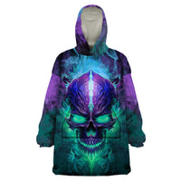 You My Friend Should Have Been Swallowed Skull Wearable Blanket Hoodie - Wonder Print Shop