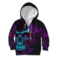 Music Is My Only Friend Skull Kid Hoodie - Wonder Print Shop