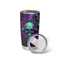 Music Is My Only Friend Skull Tumbler Cup - Wonder Print Shop