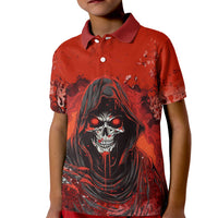 If Karma Doesn't Hit You Trust Me I Will Kid Polo Shirt - Wonder Print Shop