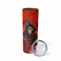 If Karma Doesn't Hit You Trust Me I Will Skinny Tumbler - Wonder Print Shop