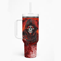 If Karma Doesn't Hit You Trust Me I Will Tumbler With Handle - Wonder Print Shop