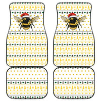 Oh Christmas Bee Bee Christmas Car Mats Xmas Holiday Patterns - Wonder Print Shop