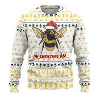 Oh Christmas Bee Bee Christmas Ugly Christmas Sweater Xmas Holiday Patterns - Wonder Print Shop