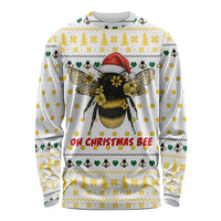 Oh Christmas Bee Bee Christmas Long Sleeve Shirt Xmas Holiday Patterns - Wonder Print Shop