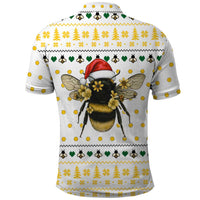 Oh Christmas Bee Bee Christmas Polo Shirt Xmas Holiday Patterns - Wonder Print Shop