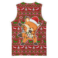Oh For Fox Sake Christmas Basketball Jersey Xmas Holiday Patterns - Wonder Print Shop