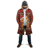 Oh For Fox Sake Christmas Cloak Xmas Holiday Patterns - Wonder Print Shop