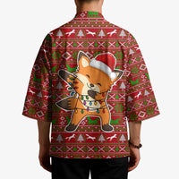 Oh For Fox Sake Christmas Kimono Xmas Holiday Patterns - Wonder Print Shop