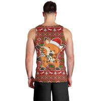 Oh For Fox Sake Christmas Men Tank Top Xmas Holiday Patterns - Wonder Print Shop