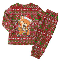 Oh For Fox Sake Christmas Pajama Set Xmas Holiday Patterns - Wonder Print Shop