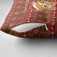 Oh For Fox Sake Christmas Pillow Cover Xmas Holiday Patterns - Wonder Print Shop