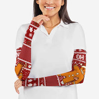 Oh Snap Christmas Arm Sleeves Xmas Holiday Patterns - Wonder Print Shop