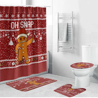 Oh Snap Christmas Bathroom Set Xmas Holiday Patterns - Wonder Print Shop