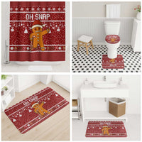 Oh Snap Christmas Bathroom Set Xmas Holiday Patterns - Wonder Print Shop