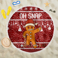 Oh Snap Christmas Beach Blanket Xmas Holiday Patterns - Wonder Print Shop