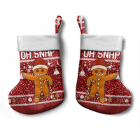 Oh Snap Christmas Stocking Xmas Holiday Patterns - Wonder Print Shop