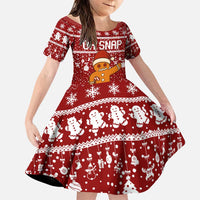 Oh Snap Christmas Family Matching Puletasi and Hawaiian Shirt Xmas Holiday Patterns - Wonder Print Shop