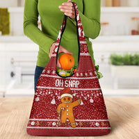 Oh Snap Christmas Grocery Bag Xmas Holiday Patterns - Wonder Print Shop
