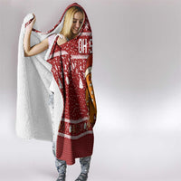 Oh Snap Christmas Hooded Blanket Xmas Holiday Patterns - Wonder Print Shop