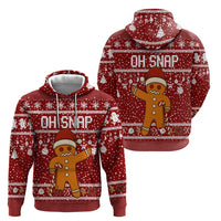 Oh Snap Christmas Hoodie Xmas Holiday Patterns - Wonder Print Shop