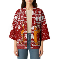 Oh Snap Christmas Kimono Xmas Holiday Patterns - Wonder Print Shop
