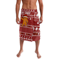 Oh Snap Christmas Lavalava Xmas Holiday Patterns - Wonder Print Shop