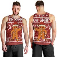 Oh Snap Christmas Men Tank Top Xmas Holiday Patterns - Wonder Print Shop