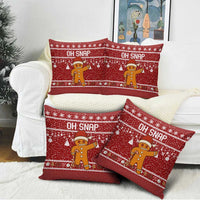 Oh Snap Christmas Pillow Cover Xmas Holiday Patterns - Wonder Print Shop