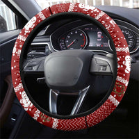 Oh Snap Christmas Steering Wheel Cover Xmas Holiday Patterns - Wonder Print Shop