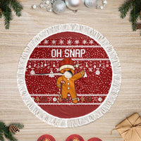 Oh Snap Christmas Tree Skirt Xmas Holiday Patterns - Wonder Print Shop