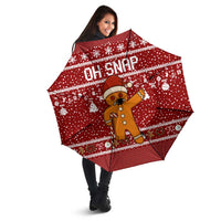 Oh Snap Christmas Umbrella Xmas Holiday Patterns - Wonder Print Shop
