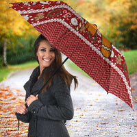 Oh Snap Christmas Umbrella Xmas Holiday Patterns - Wonder Print Shop