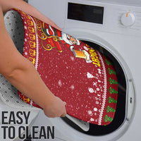 One More Night Santa Beer Christmas Bathroom Set Xmas Holiday Patterns - Wonder Print Shop