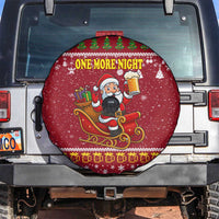 One More Night Santa Beer Christmas Spare Tire Cover Xmas Holiday Patterns - Wonder Print Shop