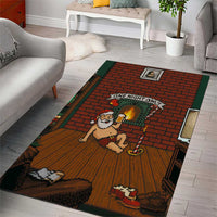 One Night Only Christmas Area Rug Xmas Holiday Patterns - Wonder Print Shop