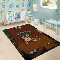 One Night Only Christmas Area Rug Xmas Holiday Patterns - Wonder Print Shop
