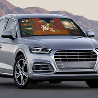 One Night Only Christmas Auto Sun Shade Xmas Holiday Patterns - Wonder Print Shop