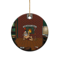 One Night Only Christmas Ceramic Ornament Xmas Holiday Patterns - Wonder Print Shop
