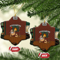 One Night Only Christmas Ceramic Ornament Xmas Holiday Patterns - Wonder Print Shop
