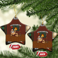 One Night Only Christmas Ceramic Ornament Xmas Holiday Patterns - Wonder Print Shop