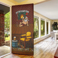 One Night Only Christmas Door Cover Xmas Holiday Patterns - Wonder Print Shop