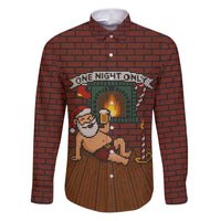 One Night Only Christmas Family Matching Puletasi and Hawaiian Shirt Xmas Holiday Patterns - Wonder Print Shop