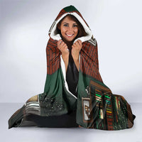 One Night Only Christmas Hooded Blanket Xmas Holiday Patterns - Wonder Print Shop